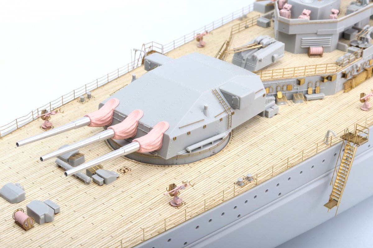 MK1 Design MS-20019 DKM Cuirassé SCHARNHORST PIÈCES D'ARMEMENT pour Trumpeter 1/200