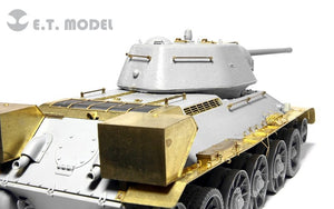 ET Model EA35-017 Réservoirs de carburant externes cubiques pour char soviétique T-34/76 de la Seconde Guerre mondiale, échelle 1/35 – Bild 2