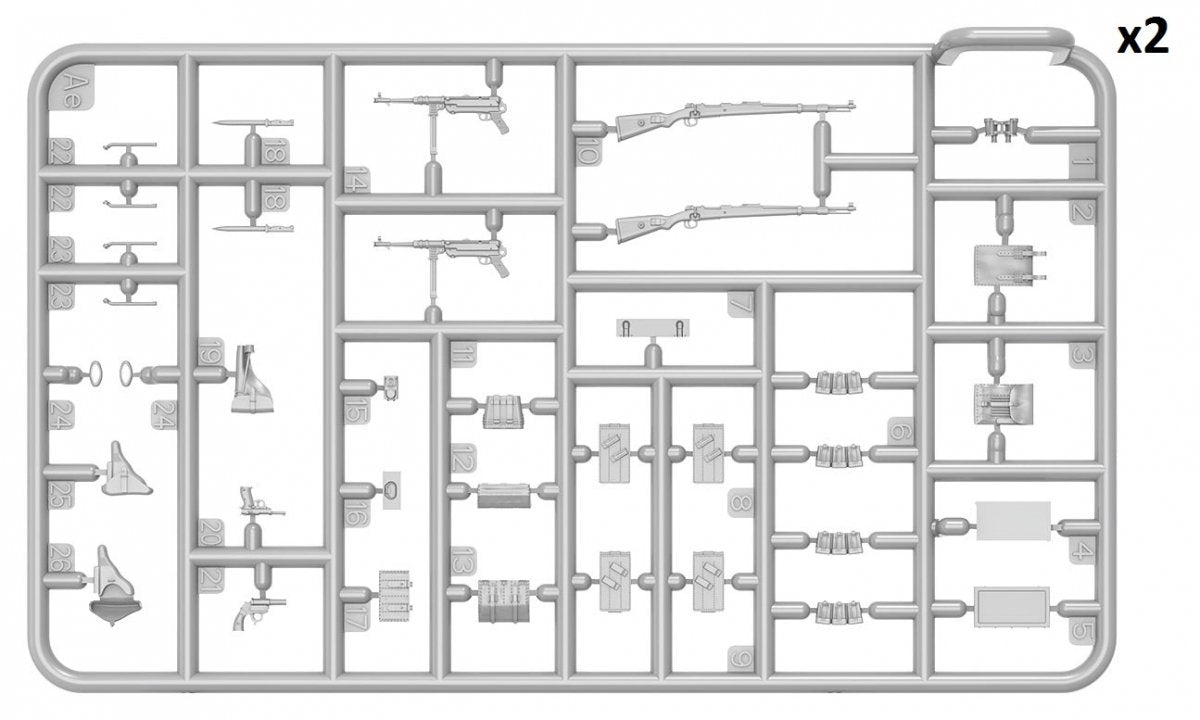 MiniArt 35354 Équipage de char allemand Kharkov 1943 (Têtes en résine) 1/35 – immagine 9