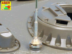 Ensemble d&amp;#39;antennes Aber R-33 pour chars russes tels que : T-34 ; T-55 ; T-62 ; T-72 et autres AVF (1/35) – image 7