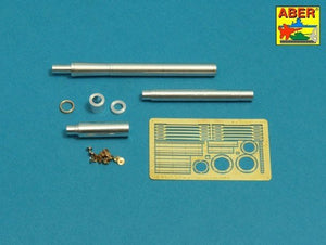 Canon Aber 35L-147 de 125 mm 2A46M-2 pour chars de combat principaux russes T-72B1, T-80B, T-80BV, T-80BVD et T-90 (Trumpeter, Zvezda, modèle b) à l&amp;#39;échelle 1/35 – image 2