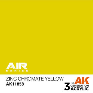 AK Interactive AK11858 CHROMATE DE ZINC JAUNE – AIR 17 ml
