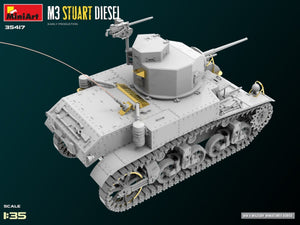 MiniArt 35417 M3 Stuart Diesel Première production 1/35 – image 8