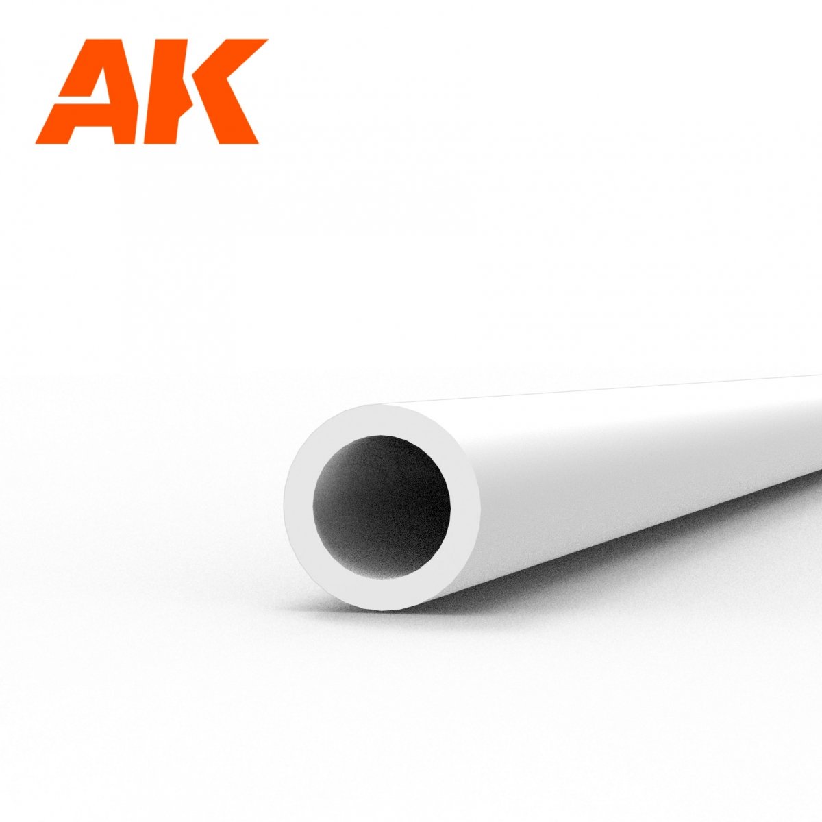 AK Interactive AK6542 TUBE CREUX 2,00 DIAMÈTRE X 350MM – TUBE CREUX EN STYRÈNE – (6 UNITÉS) – image 2