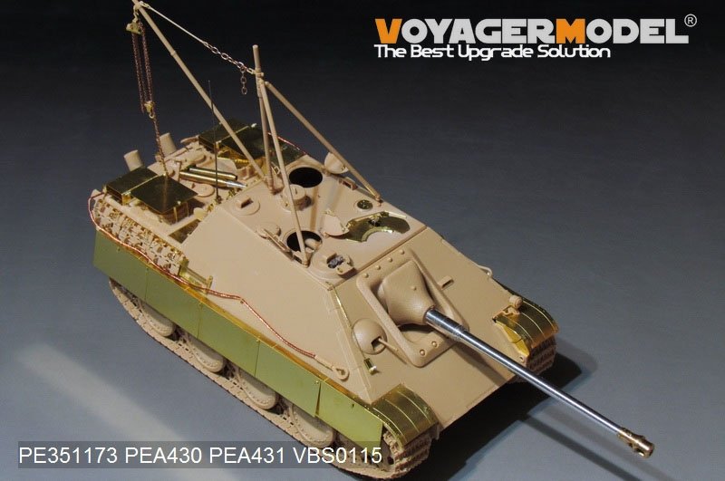 Kit de mise à niveau de base Voyager Model PE351173 Sd.Kfz.173 Jagdpanther G2 Version de la Seconde Guerre mondiale (pour MENG TS-047) 1/35 – image 18