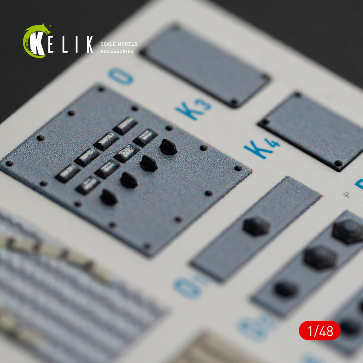 Décalcomanies 3D pour l&amp;#39;intérieur du Ka-27 Helix (KELIK K48073) pour la maquette HobbyBoss au 1/48 – immagine 11
