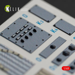 Décalcomanies 3D pour l&amp;#39;intérieur du Ka-27 Helix (KELIK K48073) pour la maquette HobbyBoss au 1/48 – immagine 11