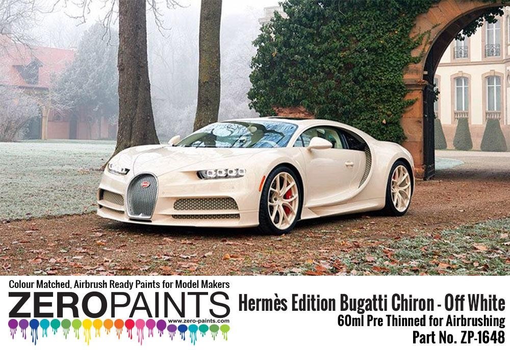 Zero Paints 1648 Hermès Edition Bugatti Chiron Blanc cassé 60 ml