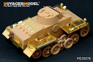 Maquette Voyager PE35576, char allemand Pz.Kpfw.I Ausf.F (version initiale) de la Seconde Guerre mondiale, pour maquette HobbyBoss 82457, échelle 1/35 – immagine 3