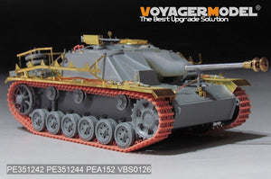 Maquette Voyager PE351242 StuG.III Ausf.G allemand de la Seconde Guerre mondiale, version de base (fin de production), pour BORDER BT-020, échelle 1/35 – immagine 6