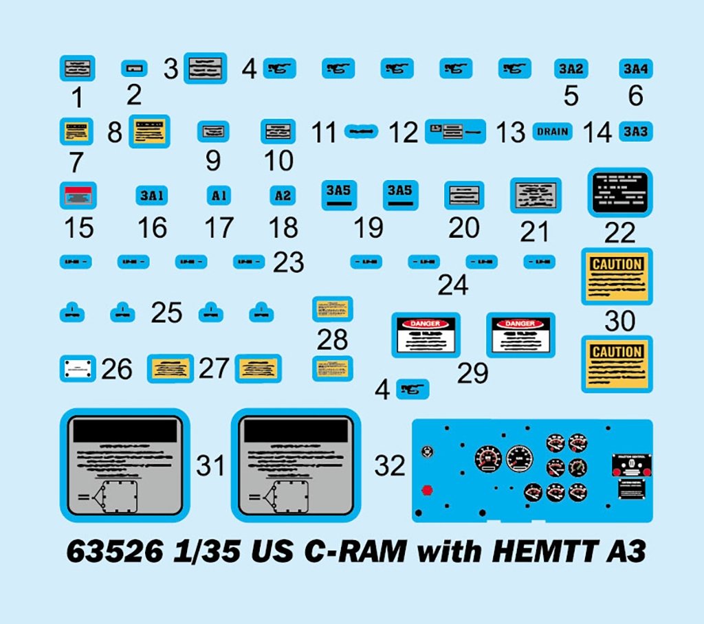 J&amp;#39;adore le kit 63526 US C-RAM avec HEMTT A3 1/35 – immagine 3
