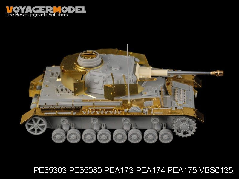 Voyager modèle PE35303 Panzer allemand de la seconde guerre mondiale.IV Ausf.D mit 75mm Kw.K.40 L/43 basic pour DRAGON 6330 1/35 – image 3