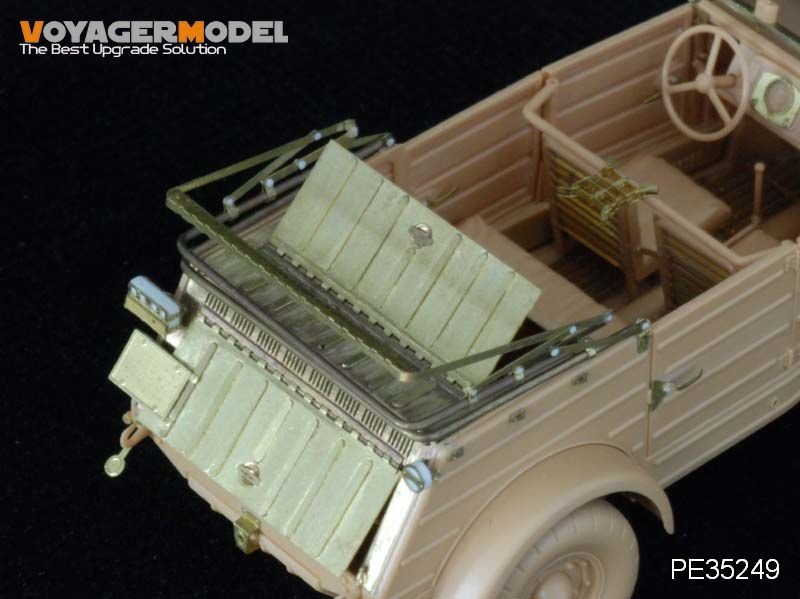 Maquette Voyager PE35249 Kubelwagen Type 82 allemande de la Seconde Guerre mondiale pour kit TAMIYA au 1/35 – image 5