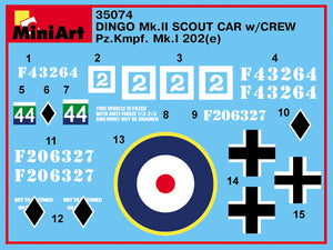 MiniArt 35074 DINGO Mk.II VOITURE DE RECONNAISSANCE avec ÉQUIPAGE (1/35) – Bild 19