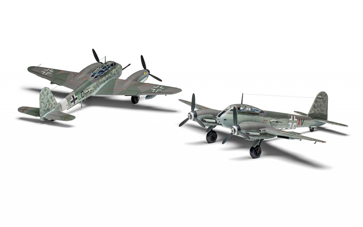 Maquette Airfix 04066 Messerschmitt Me 410A-1/U2 U4 au 1/72 – imagen 6