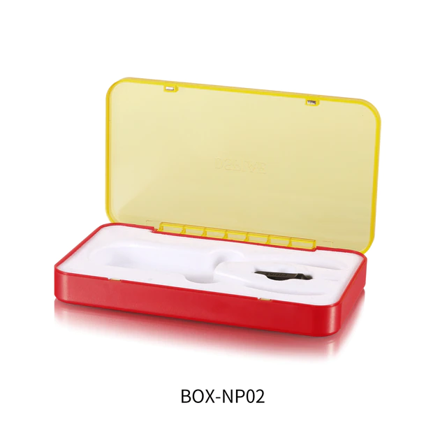 Étui de rangement pour pince coupante DSPIAE BOX-NP02, rouge-jaune