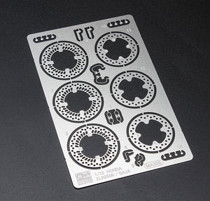 Pièces photogravées Hasegawa 21767 pour Honda XLR 250R / XLR Baja 1/12 – image 2