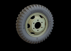 Ensemble de roues de route Panzer Art RE35-313 GMC (Firestone) 1/35 – Bild 3