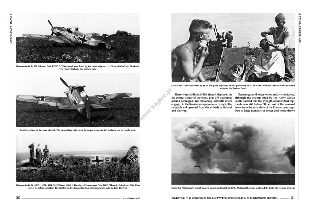 Kagero 12018 Objectif : le Caucase ! Les opérations de la Luftwaffe dans le secteur sud du front de l&amp;#39;Est : mai-août 1942 – immagine 2