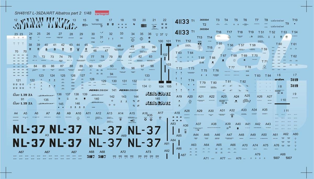 Special Hobby 48167 L-39ZA/ ZA ART Albatros 1/48 – immagine 2