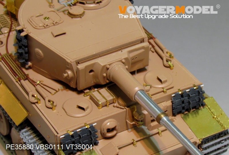 Maquette Voyager PE35880, char allemand Tiger I MID de la Seconde Guerre mondiale, pour RMF au 1/35 – image 7