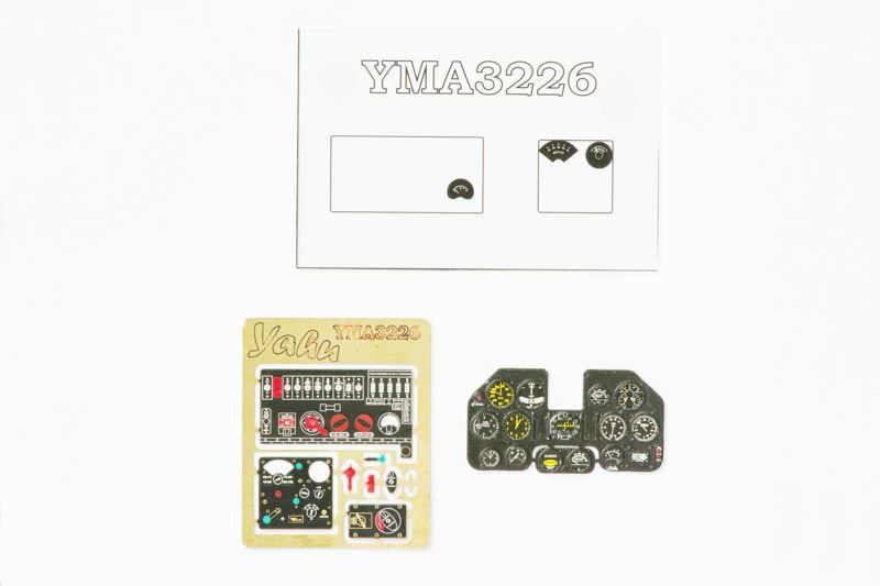 Yahu YMA3226 P-40 N première version N1 – N5 (Hasegawa, Eduard) 1/32 – Bild 2