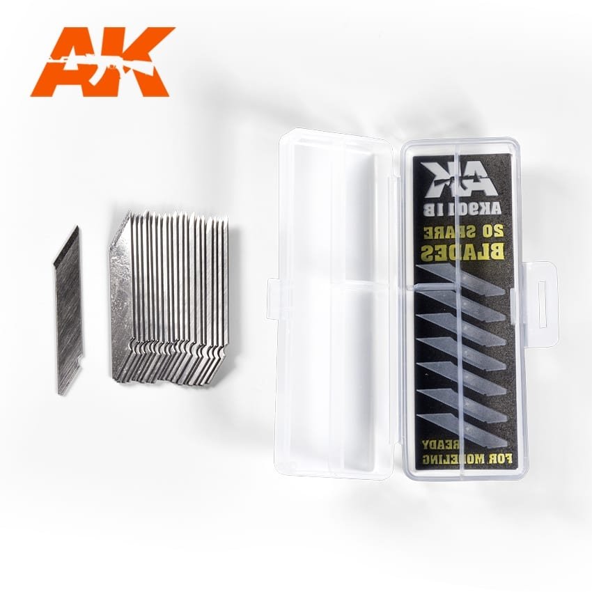 AK Interactive AK9011B COUPE-COUPE 20 LAMES DE RECHANGE – image 3