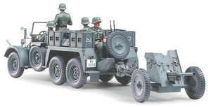 Tamiya 35259 Krupp Protze 1 tonne (6x4) Kfz.69 camion de remorquage avec paquet de 3,7 cm (1/35) – image 2