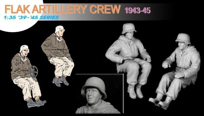 Dragon 6275 Flak Artillery Crew (Hiver 1943-45) (1/35) – image 7