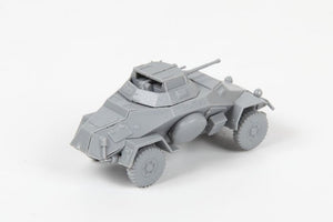 Zvezda 6157 Sd.Kfz.222 Voiture blindée 1/100 – image 6