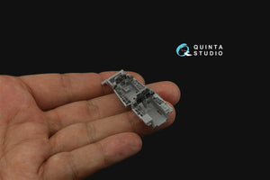 Intérieur imprimé en 3D et coloré sur papier décalcomanie Quinta Studio QD72091 F-4D (Fine Molds) 1/72 – image 10