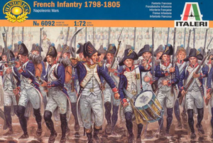 Italeri 6092 Infanterie française napoléonienne 1800-1805 1/72