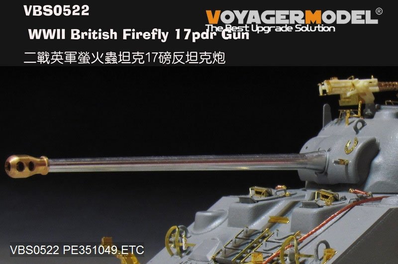 Maquette Voyager VBS0522 Canon britannique Firefly 17 livres de la Seconde Guerre mondiale (GP) 1/35 – immagine 2