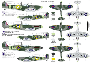 Kovozavody Prostejov KPM0304 Spitfire Mk.IIa « Loin de chez soi » 1/72 – Bild 2
