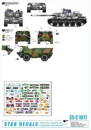 Star Decals 35-C1017 Centre d&amp;#39;entraînement FORAD 1/35 – immagine 2