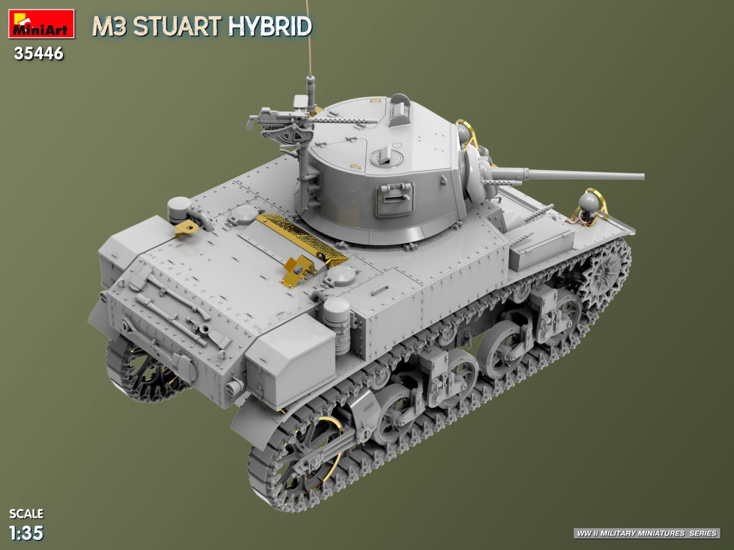 MiniArt 35446 M3 Stuart hybride 1/35 – image 10