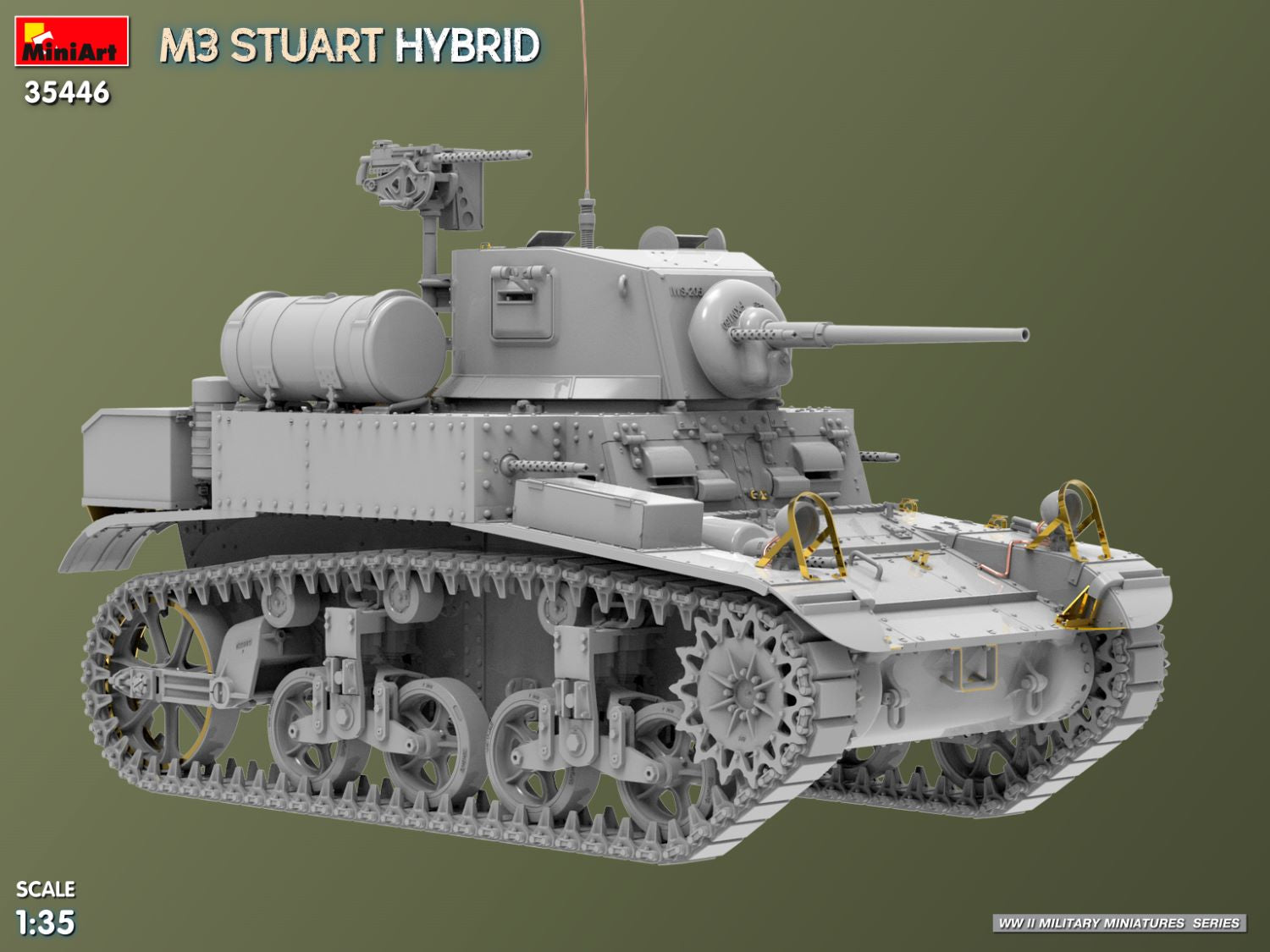MiniArt 35446 M3 Stuart hybride 1/35 – image 4