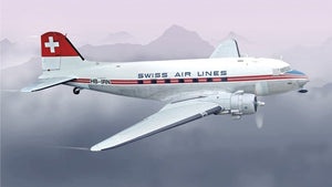Italeri 1349 Douglas DC3 Swissair 1/72