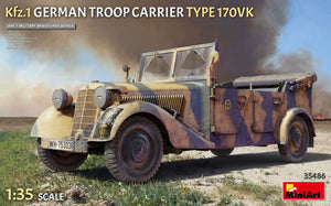 MiniArt 35486 Kfz.1 Transport de troupes allemand Type 170VK 1/35
