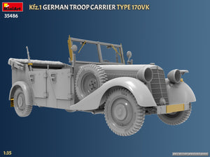MiniArt 35486 Kfz.1 Transport de troupes allemand Type 170VK 1/35 – imagen 3