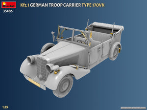 MiniArt 35486 Kfz.1 Transport de troupes allemand Type 170VK 1/35 – imagen 9