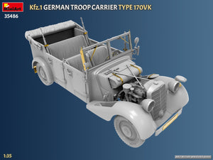MiniArt 35486 Kfz.1 Transport de troupes allemand Type 170VK 1/35 – imagen 10