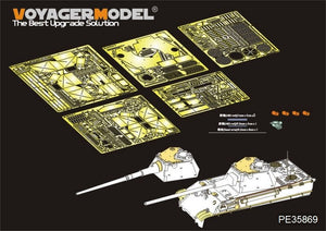 Maquette Voyager PE35869, char Panther II allemand de la Seconde Guerre mondiale (modèle de base) pour AMUSING HOBBY, échelle 1/35