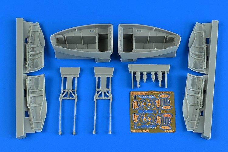 Ensemble de puits de train d'atterrissage Aires 4786 Beaufighter TF.X 1/48 REVELL