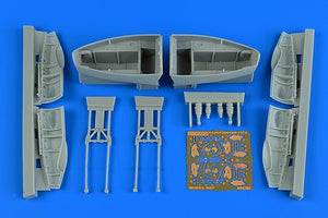 Ensemble de puits de train d&amp;#39;atterrissage Aires 4786 Beaufighter TF.X 1/48 REVELL