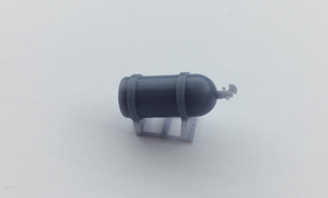 Pièces de maquette Yamamoto YMPTUN3S Cylindre nitro sur support 1/24  – immagine 2