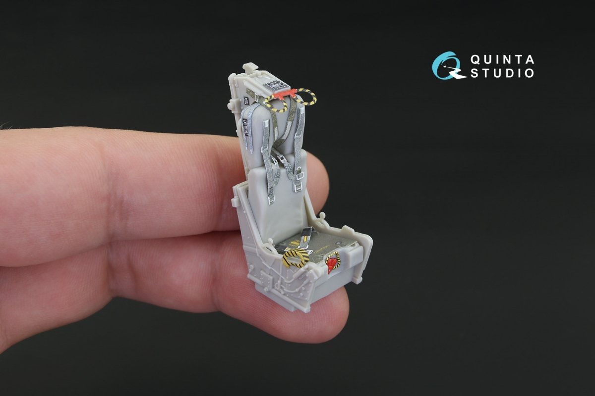 Intérieur imprimé en 3D et coloré sur papier décalcomanie Quinta Studio QD32037 F-4J (pour maquette Tamiya) 1/32 – image 5