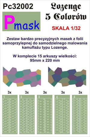 P-Mask PC32002 PASTÉRIEUR 5 COULEURS (1/32)