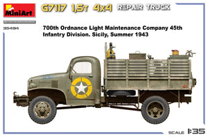 MiniArt 35494 G7117 Camion de réparation 4x4 1,5T 1/35 – imagen 8