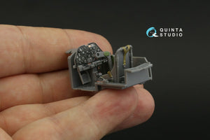 Intérieur imprimé en 3D et coloré sur papier décalcomanie Quinta Studio QD48327 P-38J (Tamiya) 1/48 – image 11